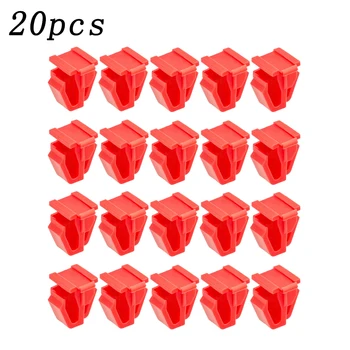 

New Arrival High Quality 20 Pcs For Honda Accord Nylon Molding Retainer Clip Red 75329-SH4-013 Durable And Practical