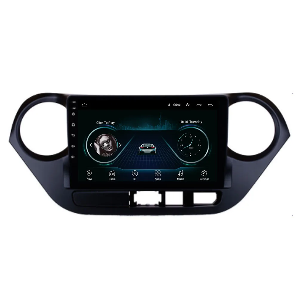 4G LTE Android 10 1 для HYUNDAI i10 2014 2015 2016 2017 мультимедийный DVD плеер навигация GPS
