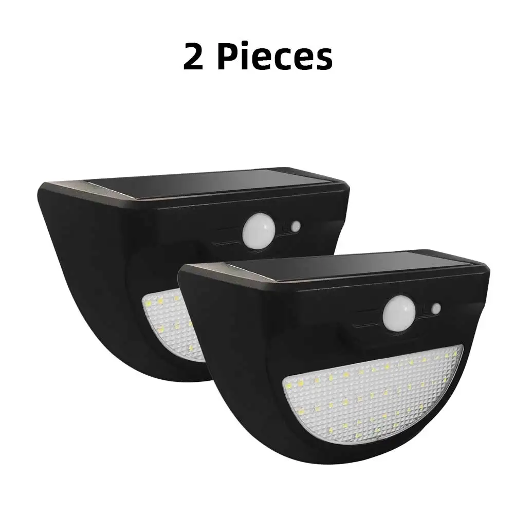 

2Pcs 37LED Solar Light PIR Powered Motion Sensor Lamp Outdoor Garden Waterproof Wall Lights Human Body Induction Solar lighting