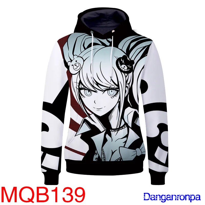 Игра Danganronpa V3 Killing Harmony Saihara shuichi супер детективный Косплей взрослых мужчин и женщин Danganronpa толстовки с капюшоном