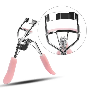 

1Pcs Pro Makeup Eyelash Curler Beauty Tools Lady Women Nature Style Cute Eyelash Handle Curl Eye Lash Curler Random Color
