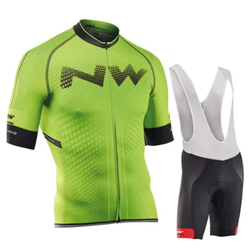 

2020 NW Maillot Cycling Jerseys Kit Summer Mens Bike Clothing Short Sleeve Ropa Maillot Hombre Conjunto Bycicle Wear mtb Bib Set