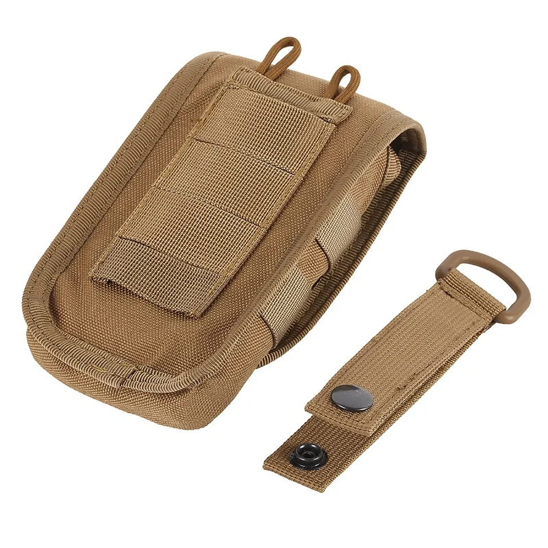 est 600D Tratical Case Cover Mobile Phone Coque Portable Military Tactical Camo Belt Pouch Bag hs