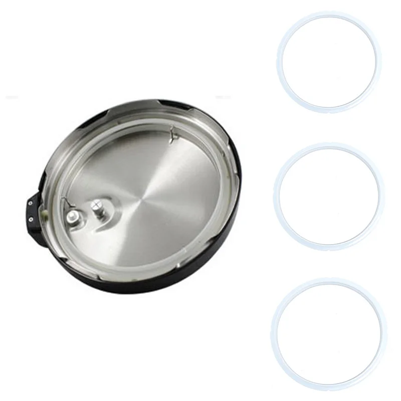 Pressure Cooker Sealing Ring 16 18 20 22 24cm White Silicone Rubber Gasket Kitchen Tool
