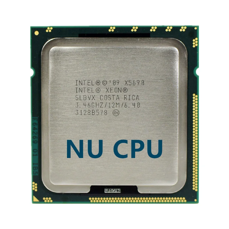 Процессор Intel Xeon X5690 3 4 ГГц шестиядерный двенадцатипоточный ЦПУ 12M 130 Вт LGA 1366 |