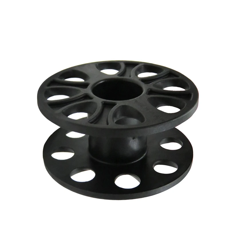 30M Tauchen POM Kunststoff Spool Finger Reel mit Edelstahl Doppelseitige Haken SMB Ausrüstung Cave Dive – Detail 4