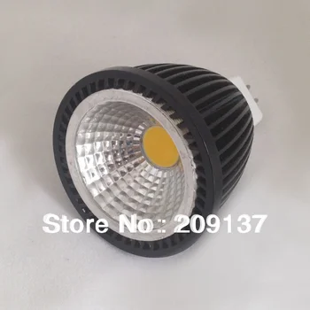 

Free shipping 12V AC/DC MR16 LED lamp light 7W COB LED light support dimmable 10pcs/lot