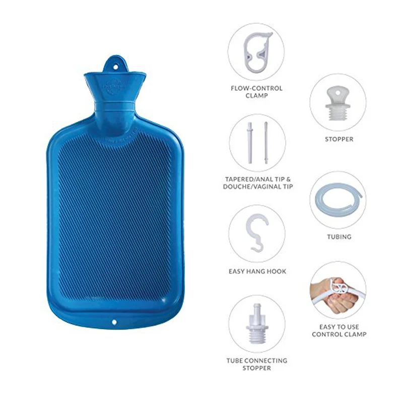 Modun нетоксичный биде сумка для клизмы комплект клизма Анальная Двоеточие