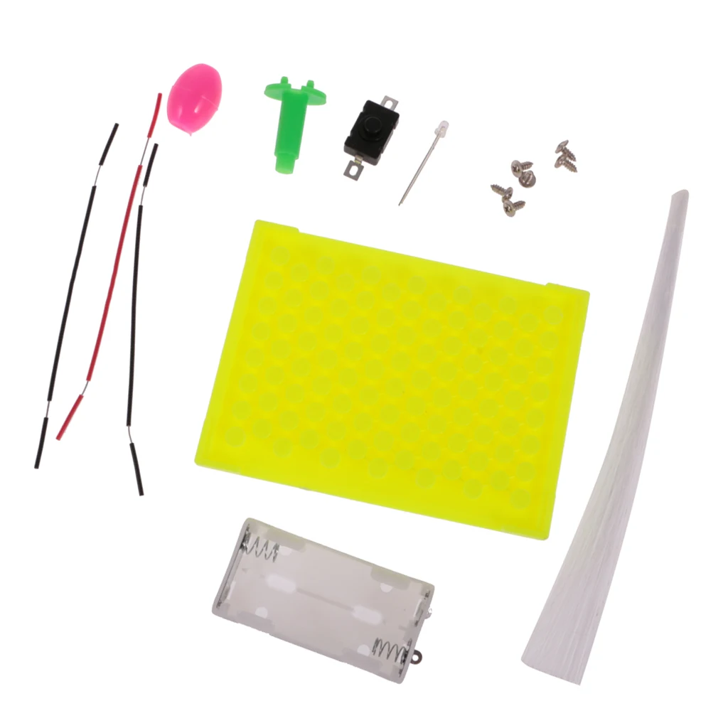 Kids Science Experiment Kits Colorful Fiber Optic Lights DIY Assembly Toy Children Educational Toy