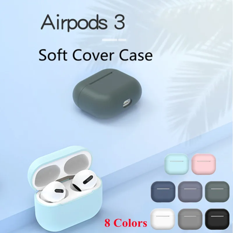 Новинка 2021 силиконовый чехол для apple Airpods 3 стикер на Bluetooth airpod Air Pods аксессуары