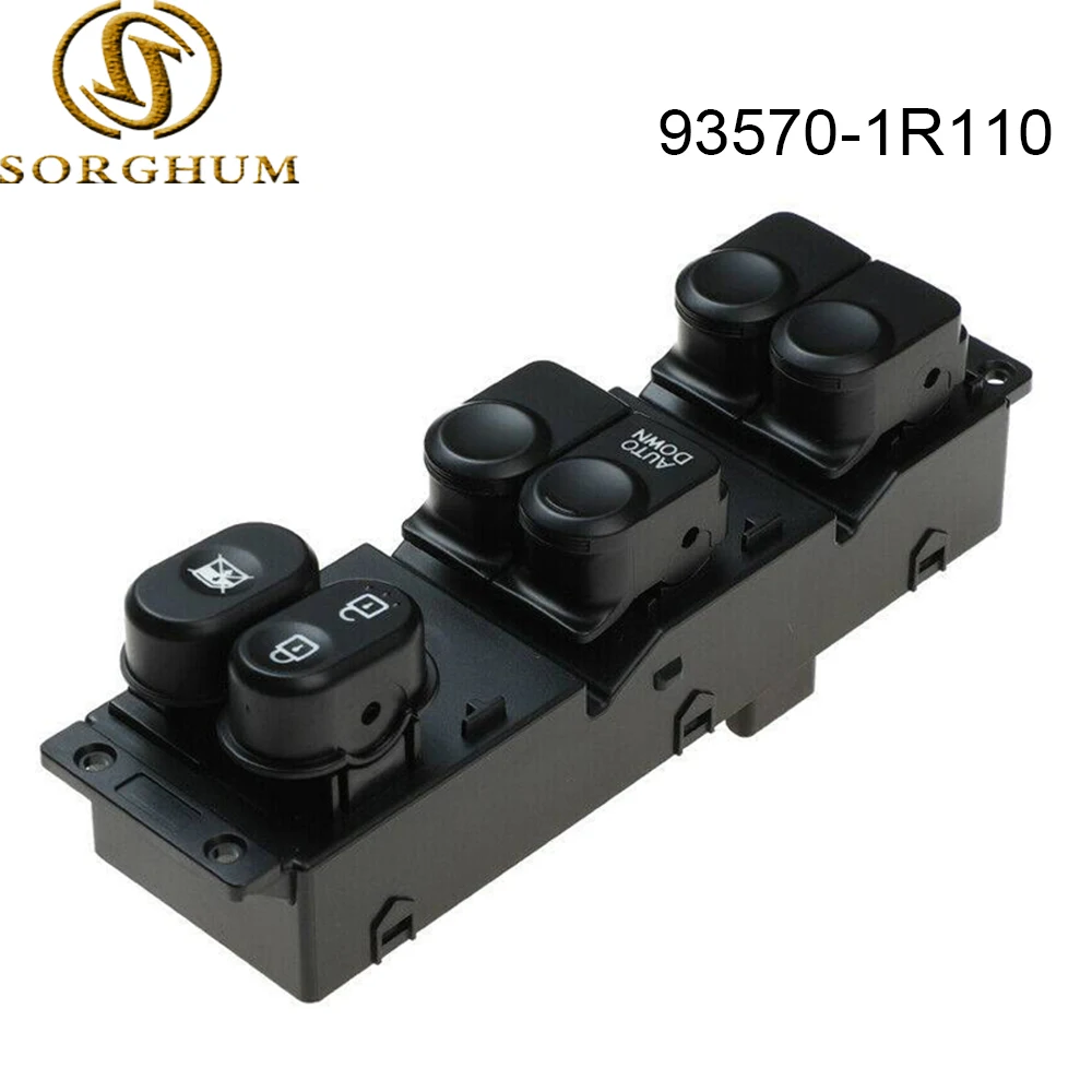 

Electric Master Power Window Control Switch 93570-1R110 935701R110For Hyundai Accent 2010-2017 93570-1R111 935701R111