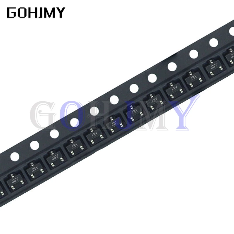 High-Quality Assorted SMD Transistors - Pack of 100 (SOT-23)