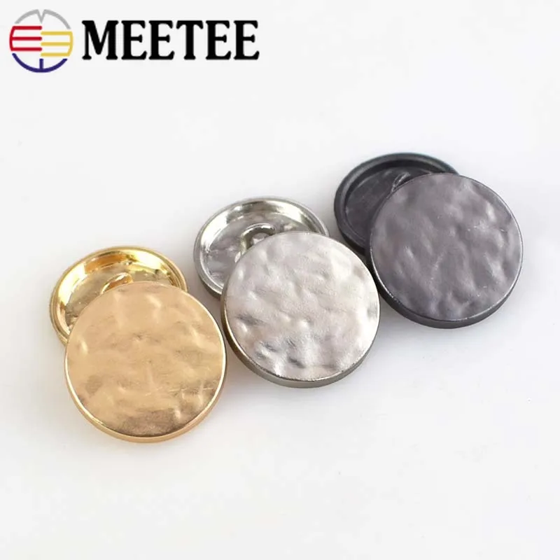 Meetee 20 шт 11 5-25 мм топ Металлическая Кнопка Мужская и женская рубашка Одежда