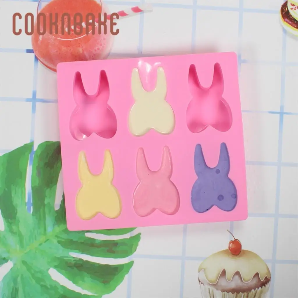 COOKNBAKE зуб силиконовая форма для печенья Кондитерские выпечки 6 отверстий зубы торт декоративная форма 3D Мыло Конфеты Шоколад кубик льда лоток