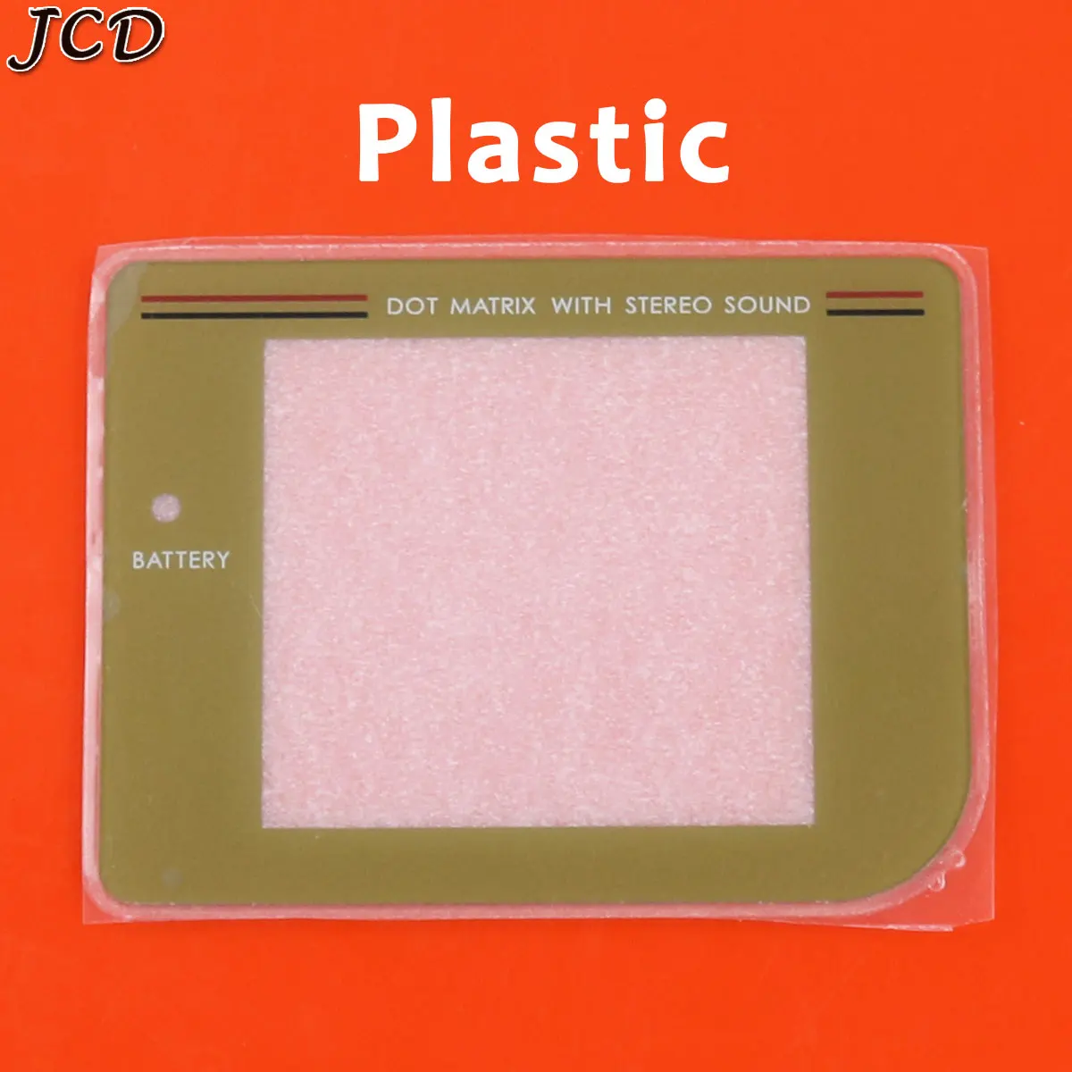 JCD Screen Lens Cover for Gameboy DMG Display - Plastic Glass Protector