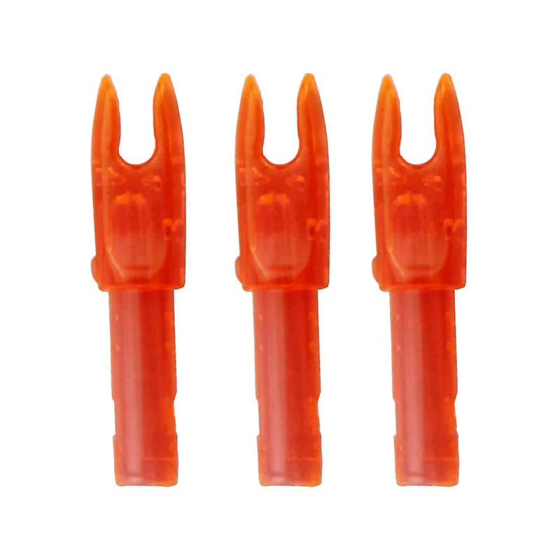 50 Pieces Outer Diameter 4.2mm Internal Archery Tail S Size Arrow Shaft "G" Nocks Small Groove 0.88 Hunting Arrow Nock