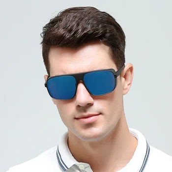 2020 Mens New Fashion Tide Sunglasses Polarized Driving Glasses Square UV400 Protection Eye Cycling Travelling