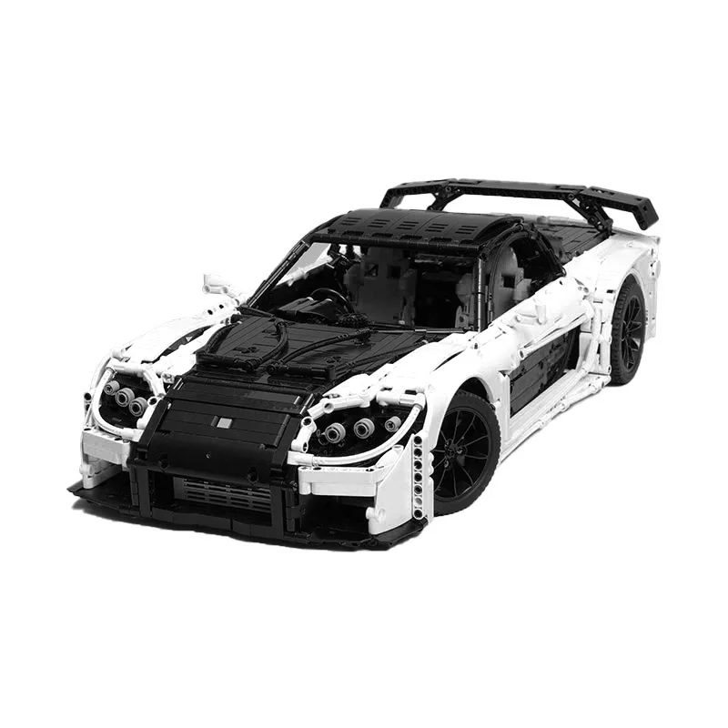 ミニカー Bey KEJI 2021 New MOC-57488 RX-7 VeilSide Fortune Super Sports Car