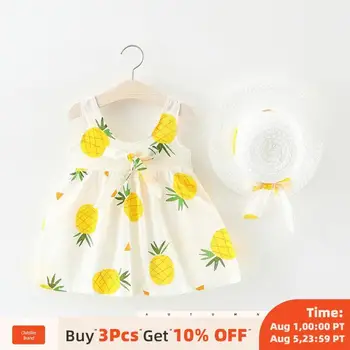 

Bear Leader Toddler Baby Floral Dress 2020 New Summer Newborn Girl Flowers Dresses Lovely Mesh Costume Kids Girls Bow Vestidos