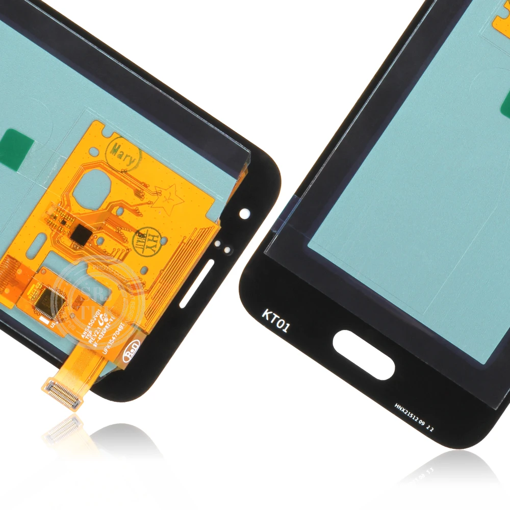 Рабочий AMOLED ЖК-экран для samsung Galaxy J120 J120F J120H J120M ЖК-дисплей с сенсорным дигитайзером запасные части