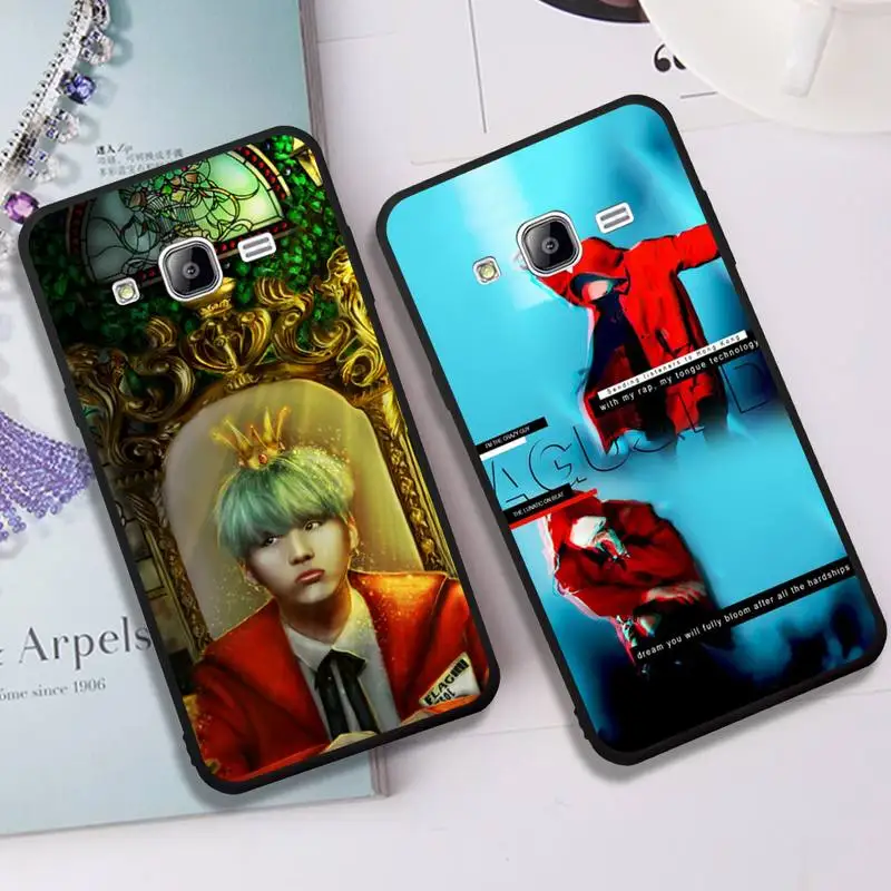 Корейский модный крутой чехол Agust D suga king для телефона Samsung J6 J7 J2 J5 prime J4 J8 2016 2017 2018 DUO