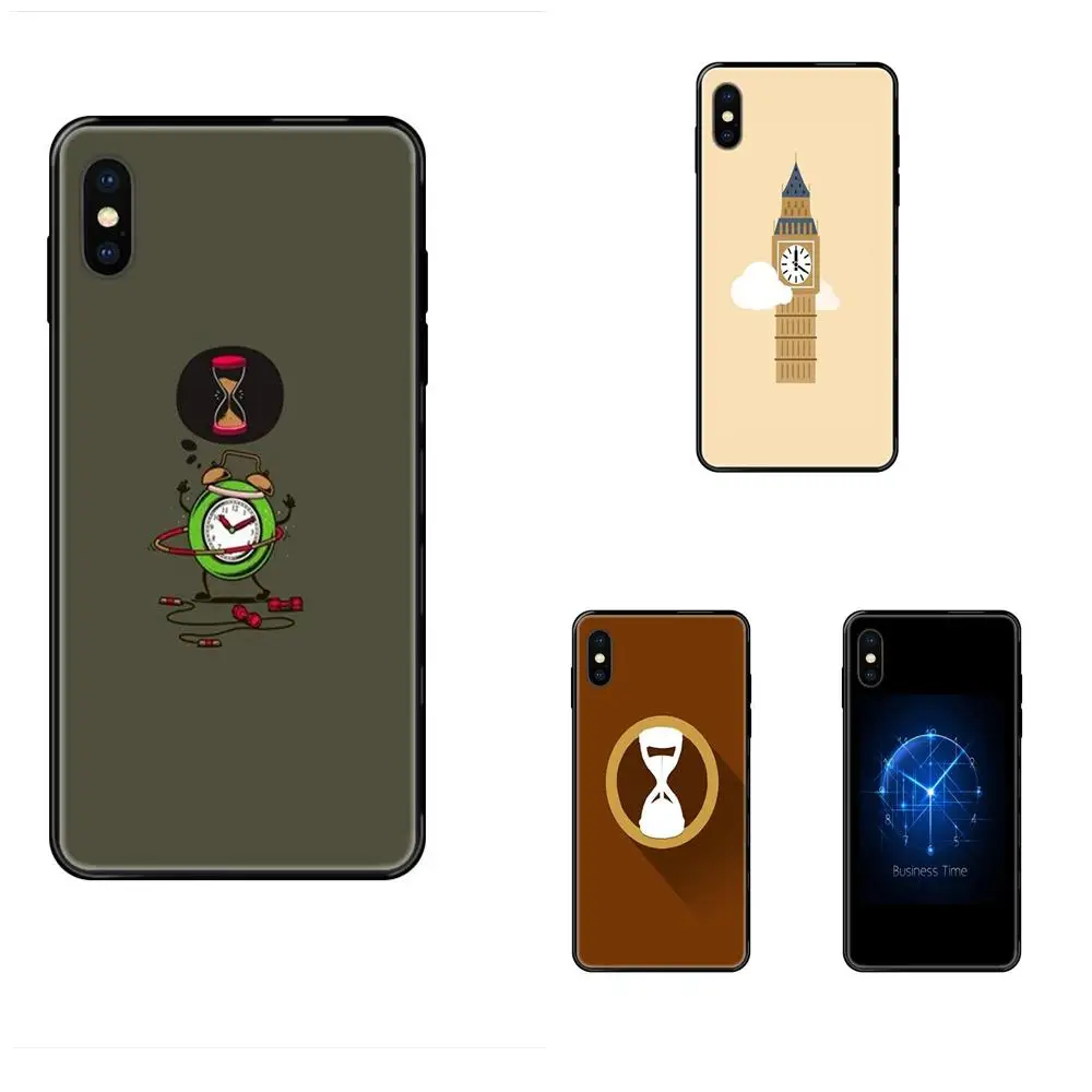 Мягкий чехол для Huawei P40 P30 P20 P10 P9 P8 Lite Plus Pro 2017 P Smart 2019 милые часы Big Ben с героями