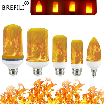 

Original Factory E27 E14 E26 LED Flame Effect light Bulbs AC85-265V Fire flicking bulb for home decor lamp ampoule led 5W 7W 9W
