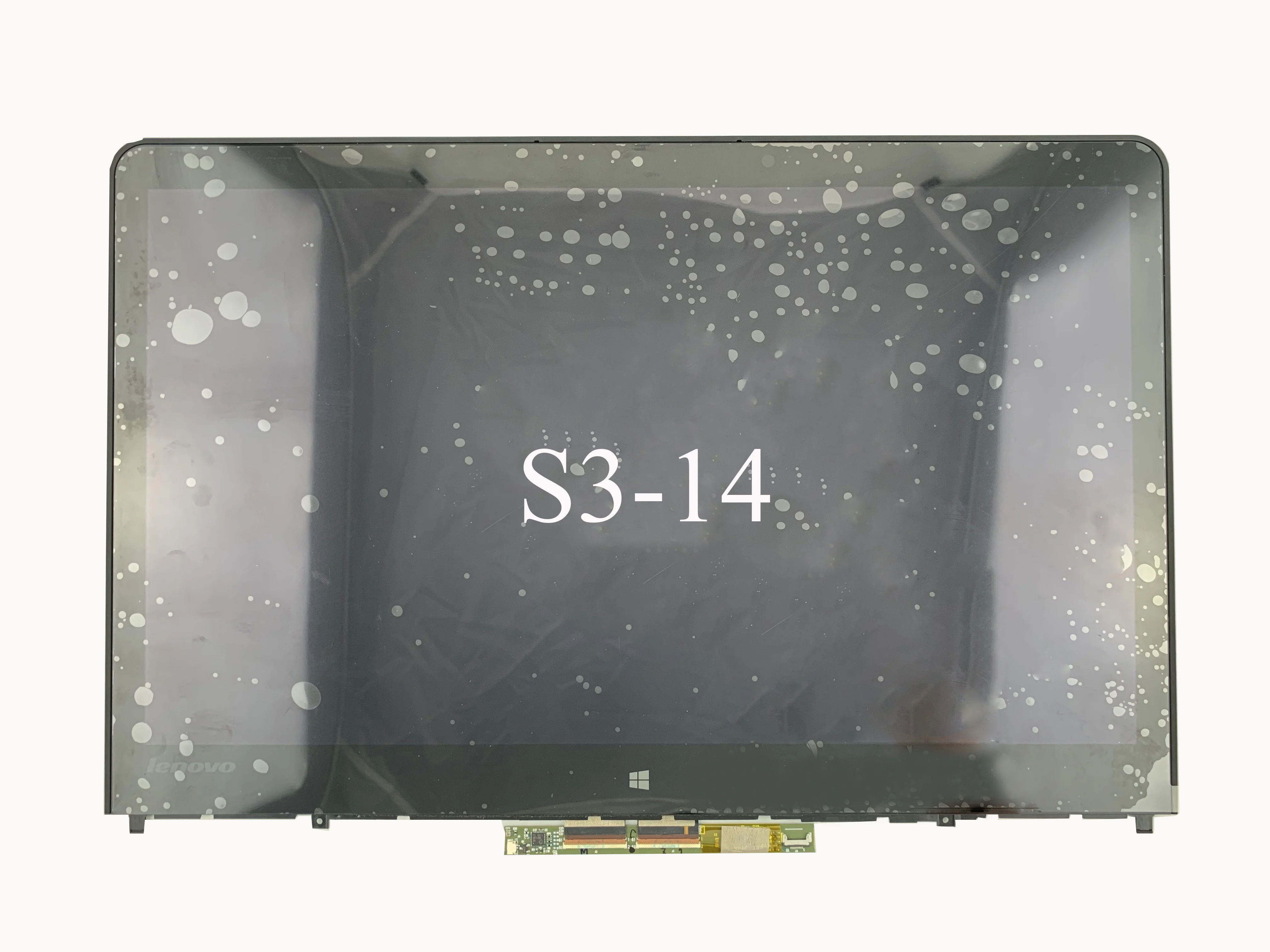 Сенсорная панель дигитайзера для lenovo ThinkPad S3 14, сборка экрана ноутбука+ рамка LP140WF3-SPD1 FHD 1920*1080 ips 30 контактов 72