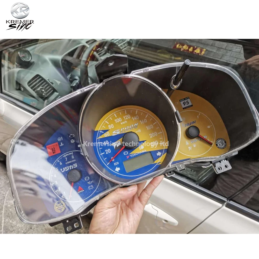 FIT GK5 SPOON HONDA JAZZ GK5 CLUSTER OVERLAY 2
