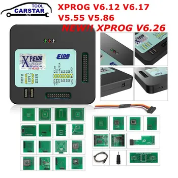 

Full Adapters V5.55 XPROG-M V6.12 Full Adapter Auto ECU Chip Tuning Programming Xprog-M 5.55 5.86 6.12 6.17 6.26 Metal Box