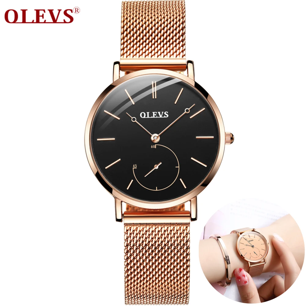 

Hot Sale Rose Gold Women Watches Bracelet wristwatch for girls Luxury Ladies Watch reloj mujer relogio feminino horloges