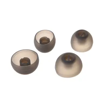 

4 Pairs Soft Silicone Earphone Case In Ear Earbuds Cover Eartips Replacement for Sennheiser Momentum Headphone