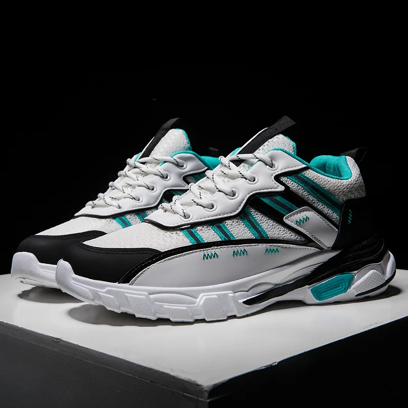 

Men Fashion Thick Bottomed Comfortable Dad Shoes Versatile Athletic Shoes Spring Summer New Style Running Casual Shoes MEN'S SHO