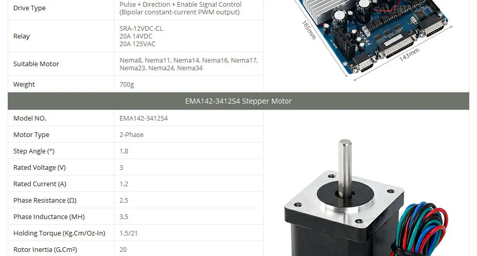 4 шаговый двигатель TB6600 HB Nema14 21oz-in двигатель 12В высокого качества блок питания для роутер для самостоятельной сборки/плазменной резки