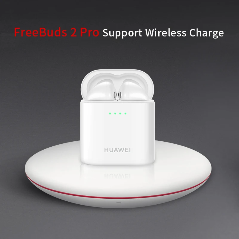 Huawei Freebuds 2 Pro Bluetooth наушники беспроводные наушники гарнитура Hi-Fi водонепроницаемые IP54 Tap control Mic музыка с g-сенсором