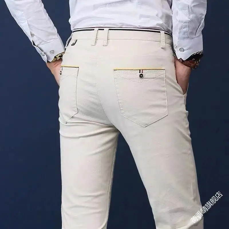 Casual Pants Men's Classic Business Office Trousers