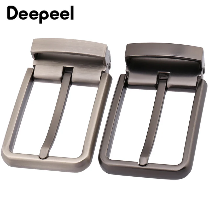 Deepeel Fashion Men Belt Buckles Metal Pin Buckle for Waistband 33-34mm Belts Head Boucle Ceinture DIY Leather Craft KY933 |