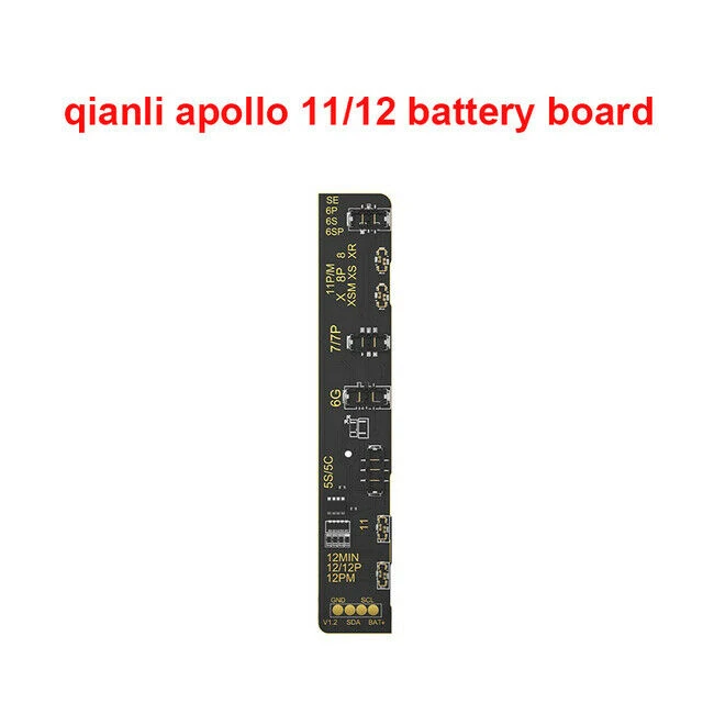 plastic trim removal tools QianLi Apollo Restore Detection Device battery board for iPhone 5-11 12 series impact drill set