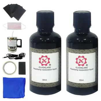 

Car Headlight Repair & Renovation Coating Repair Kit Oxidation Coating Headlight Transformation Polishing Anti-scratch Liquid