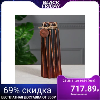 

Table vase "Origami 3", red clay, 28 cm 1165851