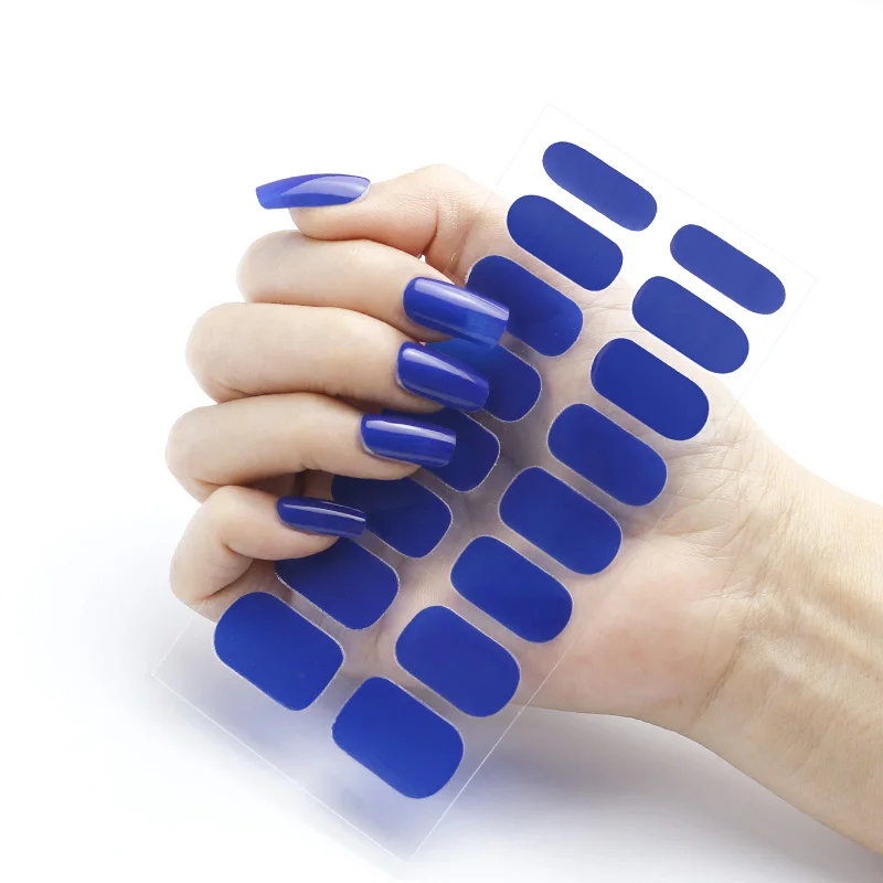 Nail Stickers Nail Art Decoration Nail Decals New Year Nail Wrap DIY Decals Plain Decor Stickers Nail Art Sticker Set Minimalist Strip Christmas Sticker