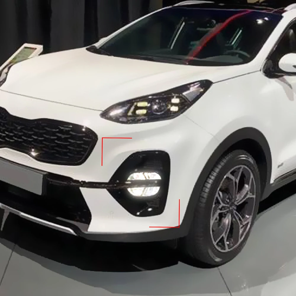 CSGJMY 2 шт. светодиодный для Kia sportage KX5 2019 2020 дневные ходовые огни светильник DRL