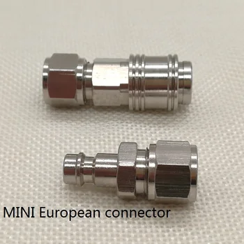 

10 Sets MINI European pneumatic quick connect Pure copper pneumatic joint for 8*5mm PU trachea Pneumatic connector