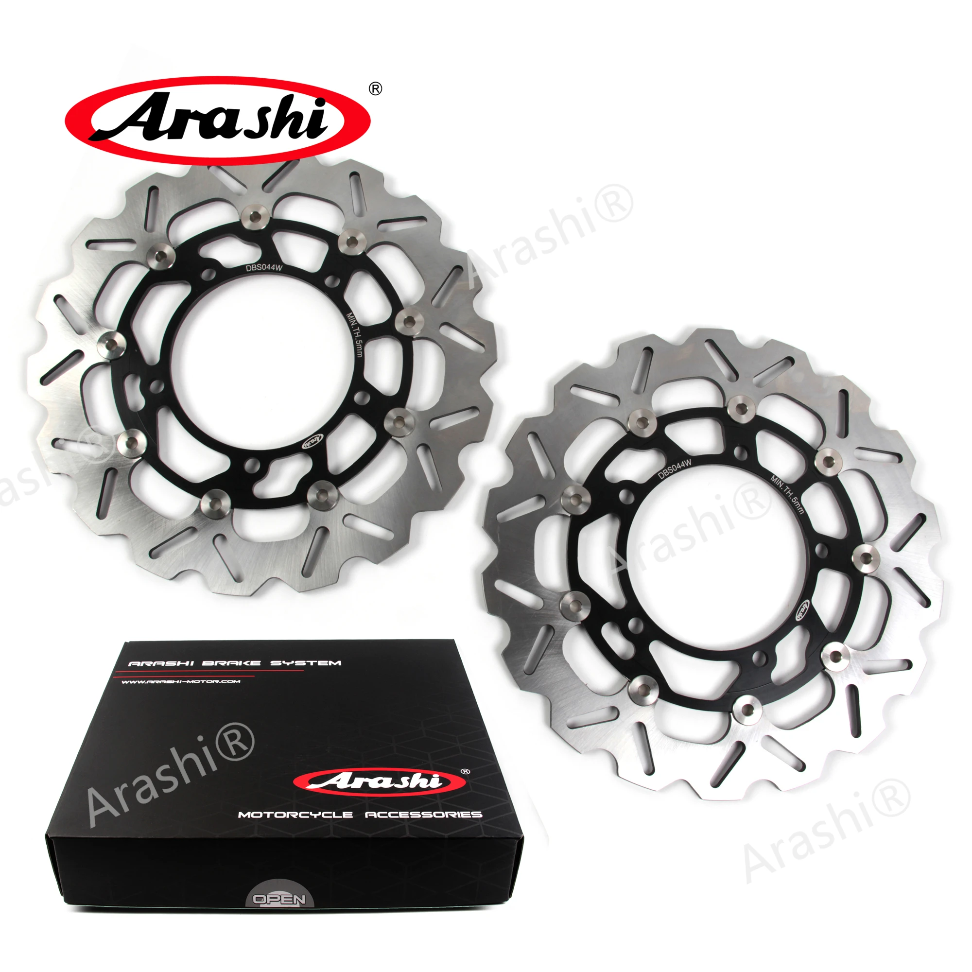 Arashi 1 пара передних тормозных дисков с ЧПУ для SUZUKI DL V STROM ABS 1000 2014 2015 2016 2017 2018 2019 DL1000