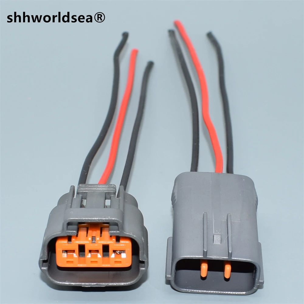 Shhworldsea 3 Pin 6195-0009 6195-0012 DL 090 женский водонепроницаемый сенсорный разъем для Nissan Mazda