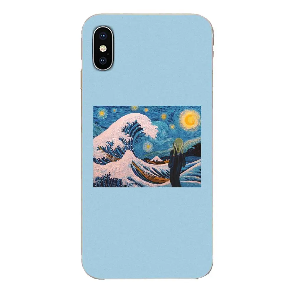 as picture Для huawei Nova 2 V20 Y3II Y5 Y5II Y6 Y6II Y7 Y9 G8 G9 GR3 GR5 GX8 Prime мобильный чехол для телефона чехол Ван Гог искусство спрей - Цвет: as picture
