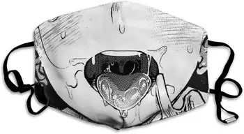 

Dust Face Mask Ahgao O-Face Mouth Mask Washeable Reusable Face Mouth Mask Protection Anti Pollution Respirator