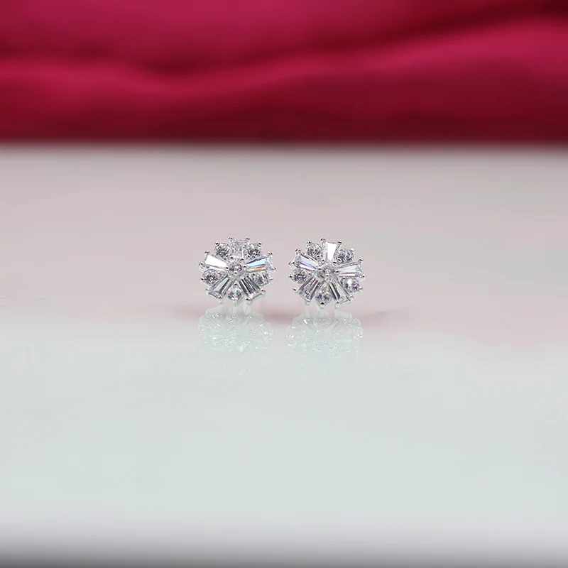 

Wick Dolly new tassel earrings ladies fashion aristocratic wedding earrings 585 rose gold natural zircon bohemian earrings