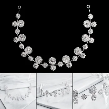 

Bride Headband Hair Hoop Rhinestone Headwear Hair Accessories for Wedding Bridesmaid NYZ Shop