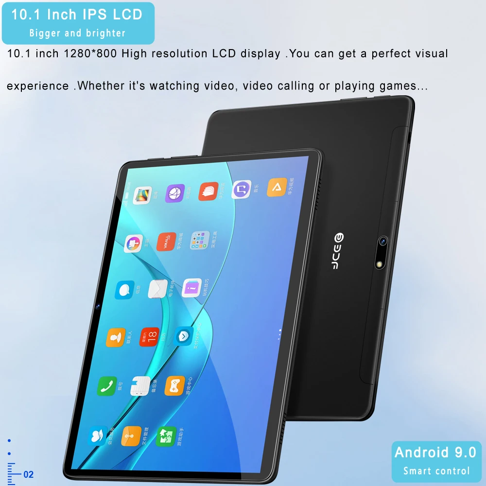 10.1 Inch 3G/4G Tablet - 4GB+64GB, Android 9, Octa Core, GPS, Bluetooth, Wi-Fi, Mobile Phone Call Description Image.This Product Can Be Found With The Tag Names Computer Office, Tablet, Tablets